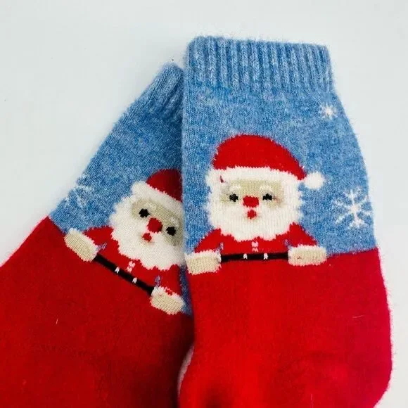 Santa Sheep Wool Socks - Picture 4 of 4